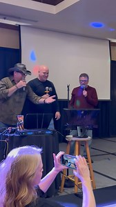 The Southeast Gassers founder and now former owner, Quain Stott wishing good luck, and bidding farewell to new owner Leslie Horne🤣🙌 It’s a wrap on the 2023 SEGA Awards Banquet from the Ramsey Hotel & Convention Center in Pigeon Forge, TN!! #southeastgassers | Southeast Gassers Association