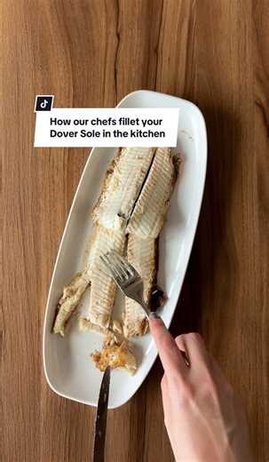 Filleting Dover Sole with Precision and Care