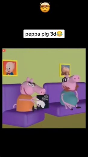 peppa pig 3d😂😂😂 love u guys❤️❤️❤️#fyp #peppapig #foryoupage #fypシ #3d