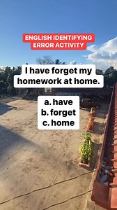 578K views · 2.8K reactions | Activity for today 09. #fyp #grammar #English #millionviews | Albert Paningbatan Veronilla | Facebook