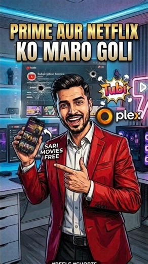 Stop Paying Netflix! 😱 Watch HD Movies FREE Legally 🍿 #Shorts#FreeMovies #NetflixAlternative#viral