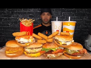 (ASMR) MCDONALD'S MUKBANG