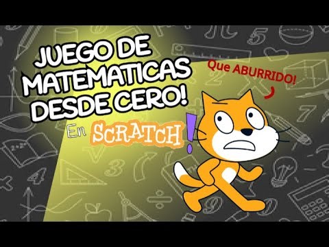 Como hacer un Juego de Matemáticas en Scratch! (TUTORIAL SENCILLO)