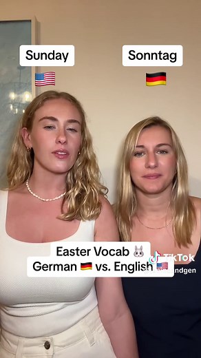 Easter Vocabulary: German vs. English 🐰