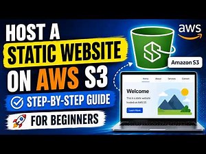 Host a Static Website on AWS S3 | Full Beginner Tutorial 🚀