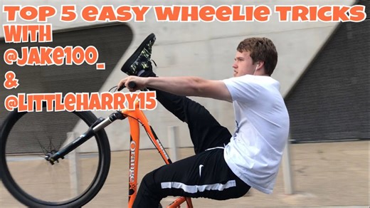 Five easy bike tricks anyone can learn fast