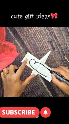 cute gift idea | DIY Pop-Up LOVE CARD for Valentine in Minutes #diy #hack #shorts #gift #giftideas