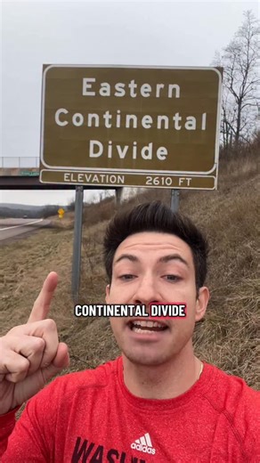 Josh Pokrywka on Instagram: "I’m at the eastern continental divide #eastern #continental #divide #maryland #water"