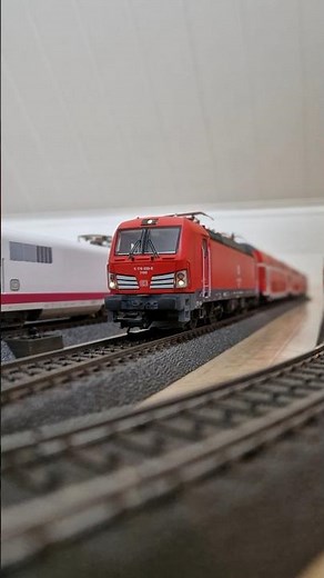 Märklin Neuheit rollt ein: BR 170 Vectron zieht die neuen Doppelstockwagen! #märklin #vectron