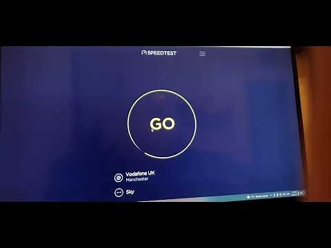 Sky Gigafast Speed Test