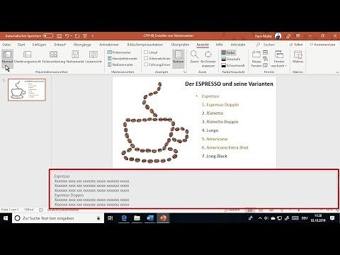PowerPoint 2016: Notizen in PowerPoint
