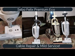 Sebo Felix Premium Eco - Servicing & Repair! ‪@sebo_uk‬ ‪@ManchesterVacs‬