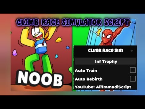 Climb Race Simulator Script - Inf Trophy, Auto Train, Auto Rebirth