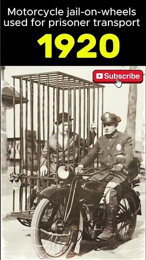 1920s Mobile Jail – The Strangest Police Ride Ever Invented!