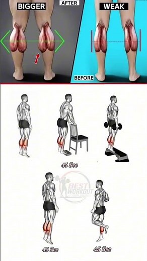Heavy Leg Day Workout | Muscle Building & Power