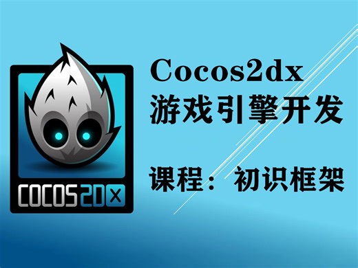 【C/C  游戏开发】【Cocos2dx游戏引擎】初识框架