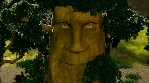 Wise Mystical Tree - 3D Rendition