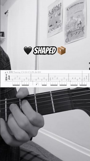 How to Play Heart Shaped Box With Tabs! #shorts #nirvana #guitar