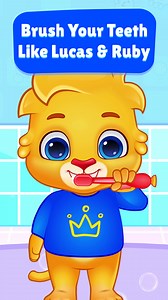 🎉✨ Make daily routines fun with Lucas & Ruby! 🎶 Sing & dance to the 'Brush Your Teeth' song & keep those smiles sparkling! 🪥 Plus, Ruby & Lily show how to comb hair like a pro! 💇‍♀️💛 Learning Fun = Unforgettable Moments! Drop a 🪥 or 💇‍♂️ if you agree! #brushyourteeth #instareels #brushyourteeth #combyourhair #kidslearning #kidssong #toddlerlearning #kidslearning #educational #nurseryrhymes #bestcartoon #animation #dental #hygiene #song #childhoodmemories #babysong #kidsactivities #brushte
