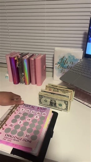 Scratch & save time! #money #cashstuffing #cash #savingschallenges #savemoney #savings