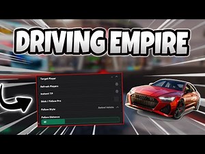 NEW SCRIPT Driving Empire – AUTOFARM , AUTO JOB ,INSTANT TP OP 2025
