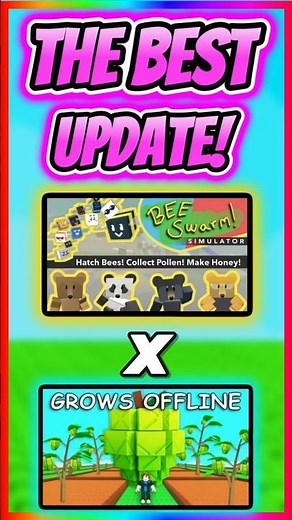 *BSS X GAG* BEST UPDATE EVER! | Bizzy Bees Event - Grow A Garden