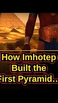 How Imhotep Built the First Pyramid and Became a God