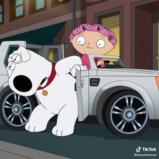 Brian Griffin y el vómito en Family Guy