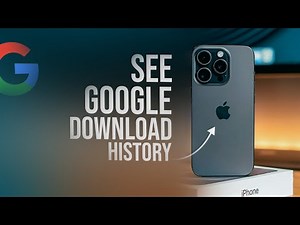 How to See Download History in Google iPhone (tutorial)
