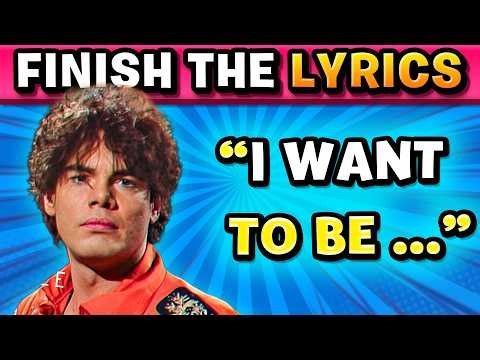 FINISH THE LYRICS 🎤🎶 One Song Per Year From 2026- 1976 | Music Quiz 2026
