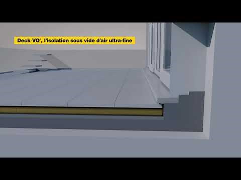 Deck-VQ de Recticel - isoler avec un espace insuffisant