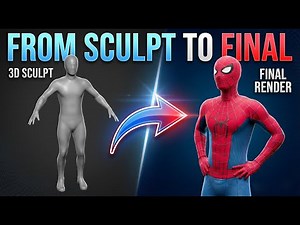 Spider-Man Brand New Day | 3D Modeling Process in Blender