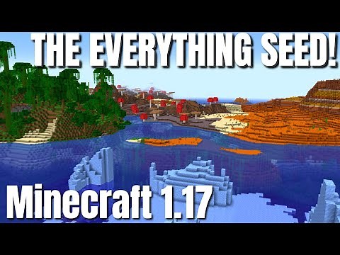 Minecraft Best Seed 1.17 | Every Structure near spawn | Mansion Monument Stronghold. Great Speed Run
