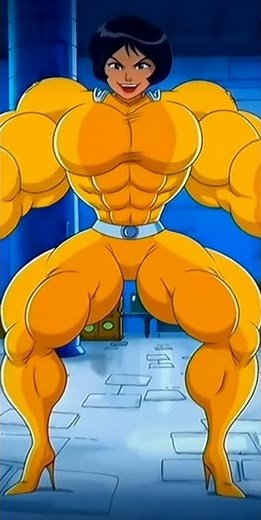TOTALLY SPIES ALEX HUGE AI MUSCLE GROWTH EDIT