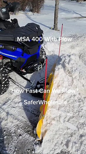 ATV with Snow Plow for Sale from SaferWholesale