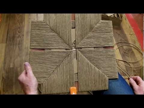 How to Weave a Rush Frame that has no Corners