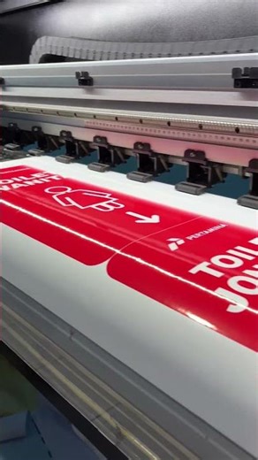 Proses Cetak Sticker indoor ecosolvent #ecosolvent #sticker #printing