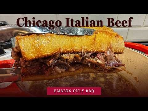 The Ultimate Chicago Style Italian Beef Sandwich