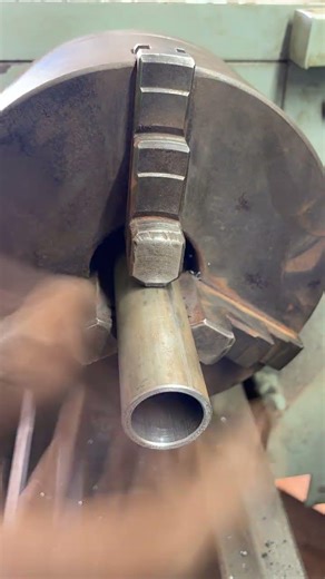 Cleaning up rusty tube to make control arms