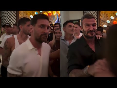 “Messi Celebrates Inter Miami’s MLS Cup Win with Beckham & De Paul 🎉🔥 Party Moments!”
