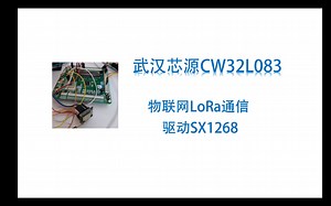什么？！半小时内移植LoRa驱动！CW32L083驱动SX1268