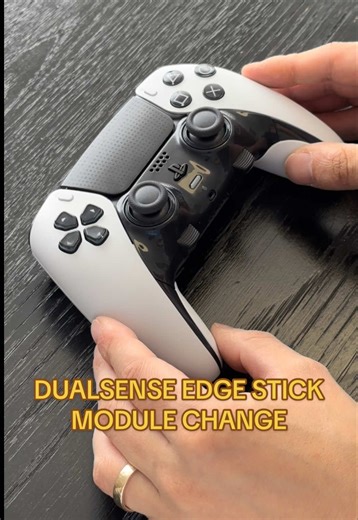 The DualSense Edge lets you change the analogue stick modules to prevent stick drift #DualSenseEdge #DualSense #DualSenseController #PS5 #PlayStation5