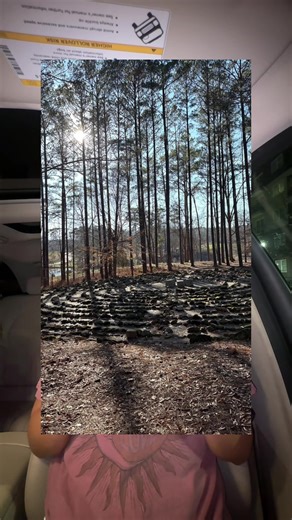 Walking a labyrinth🤍I’m always open to input but for me it was a truly wonderful exercise that helped honor my path✝️ ##atl##laybrinth##christiantok##onepath