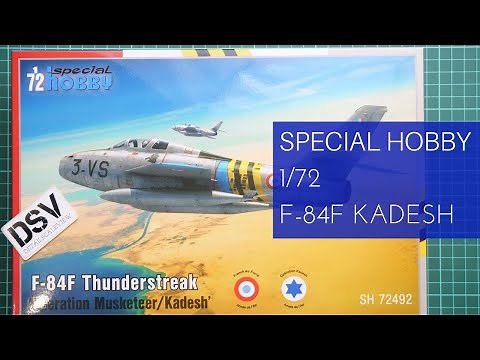 Special Hobby 1/72 F-84F Thunderstreak (SH72492) Review