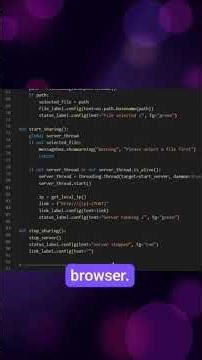 Transfer Files From PC to Phone with Python #coding #python #programming #code #transfer #shorts