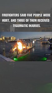 70K views · 317 reactions | Dramatic video captured a deadly boat explosion in South Florida. FULL STORY: at.wftv.com/3Pi4Asl | WFTV Channel 9 | Facebook