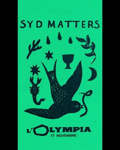 Syd matters live @ Olympia Paris November 17th, 2026