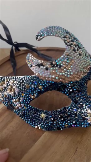 Moon Goddess & Gods masquerade mask