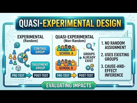 Research Methods | Quasi Experimental Design #researchmethodology