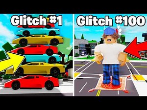 I TESTED 100 GLITCHES In Brookhaven!